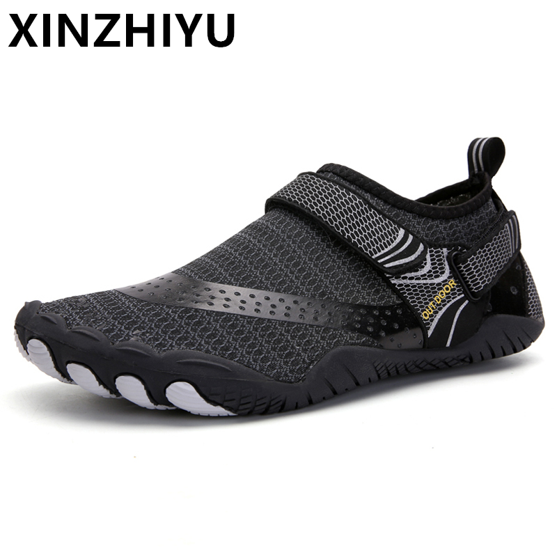 Fishing Hook Size - Erkekler su ayakkabısı hızlı kuru kaymaz