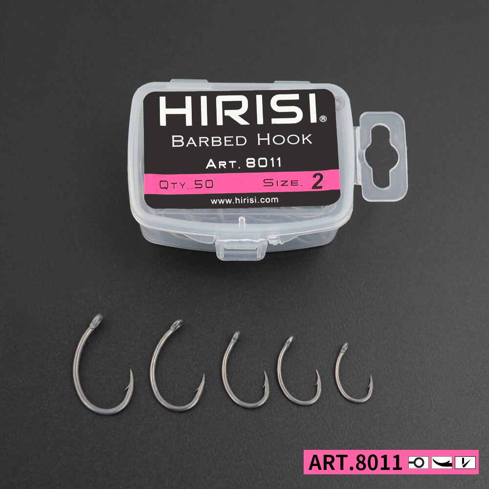 Fishing Hook Barbless - Hirisi Sazan Balıkçılık Kancaları 50 adet