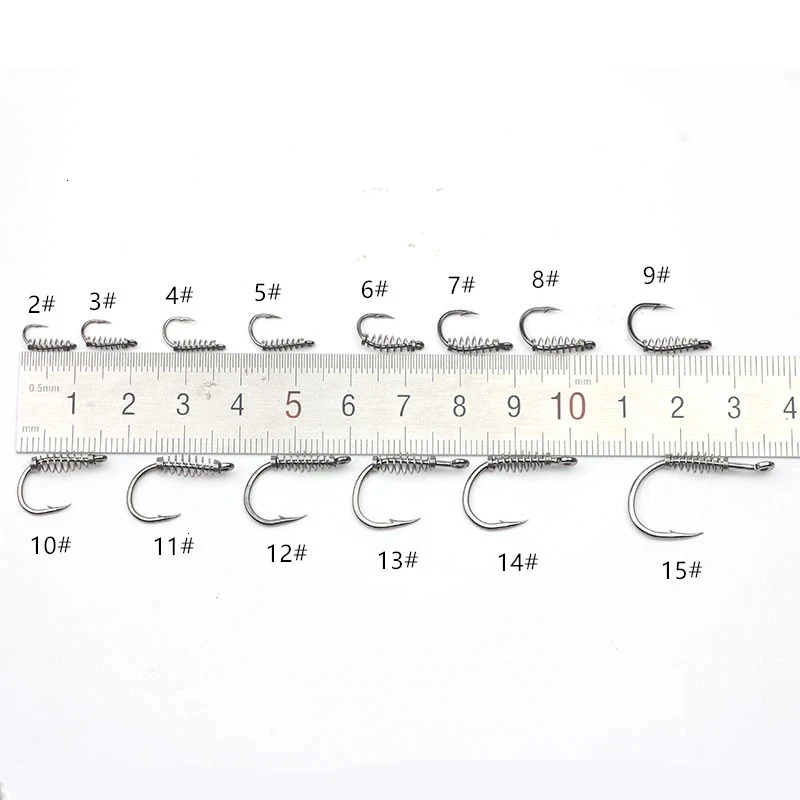10-60 adet yüksek karbonlu çel - Fishing Hook Circle incelemesi ve fiyatı
