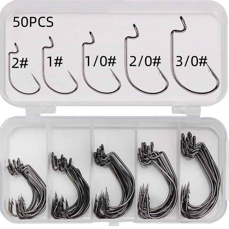 50 Adet/Kutu Yüksek Karbon Çel - Fishing Hook Jig incelemesi ve fiyatı