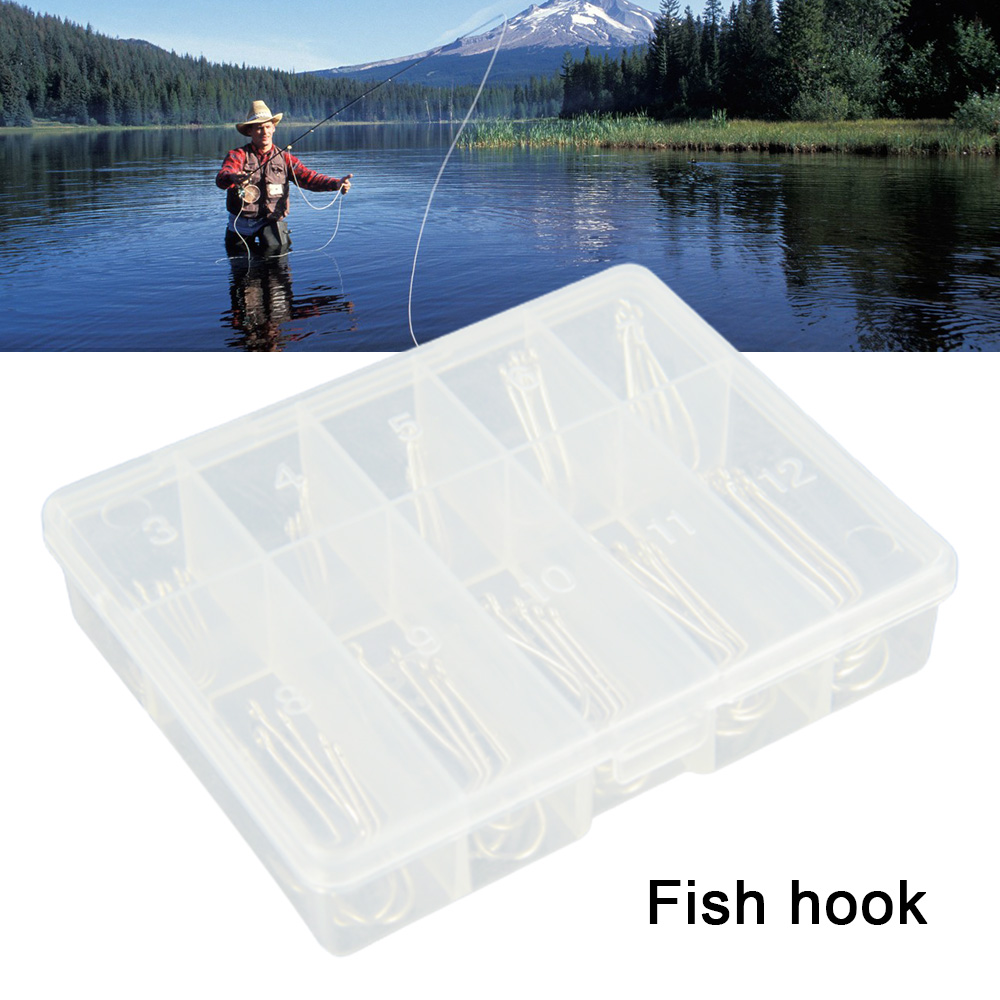 50/100 adet Gümüş Uzun Saplı B - Fishing Hook Assortment incelemesi ve fiyatı